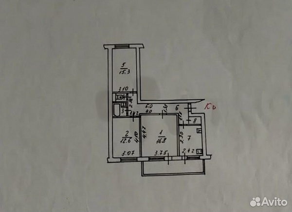 3-к. квартира, 73,5 м², 9/10 эт.