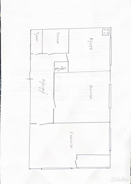 2-к. квартира, 52,6 м², 5/5 эт.
