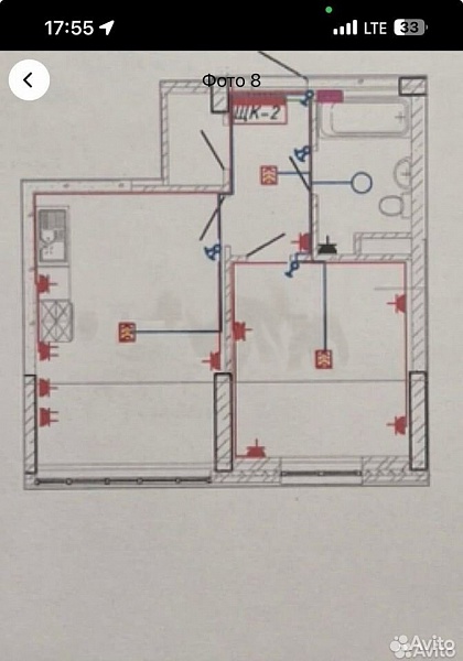 1-к. квартира, 43,3 м², 5/16 эт.