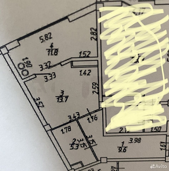 Квартира-студия, 41,5 м², 12/16 эт.