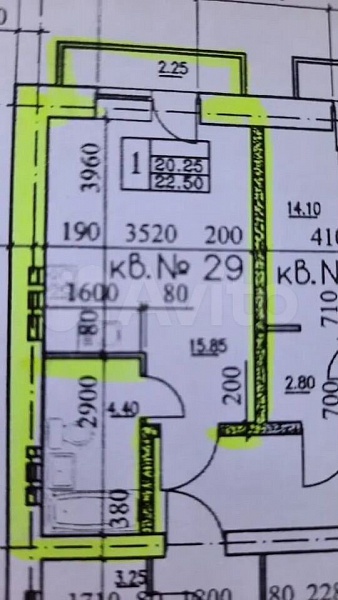 Квартира-студия, 23 м², 4/5 эт.