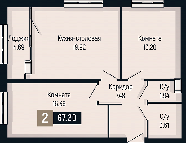 Квартира — Башня Вера