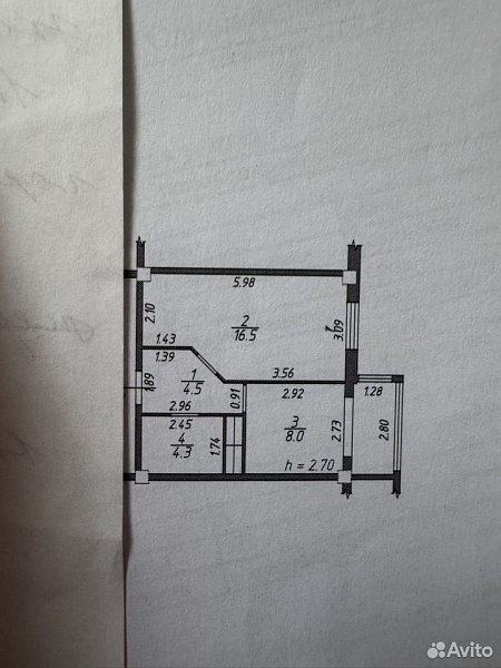 1-к. квартира, 36,9 м², 10/16 эт.