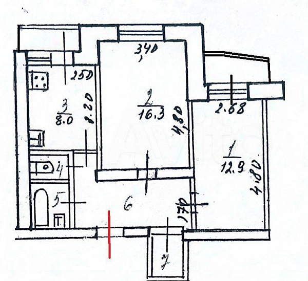 2-к. квартира, 51,2 м², 10/10 эт.