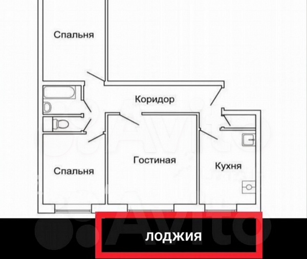 3-к. квартира, 78 м², 10/11 эт.