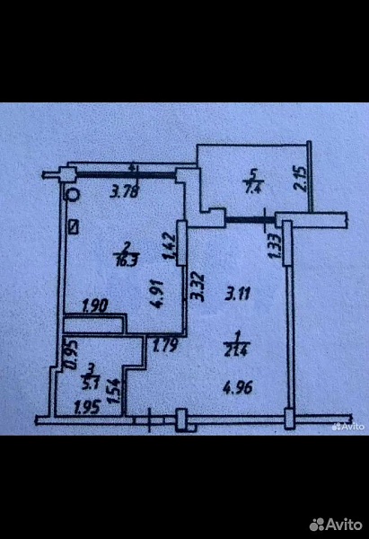 1-к. квартира, 50,2 м², 10/10 эт.
