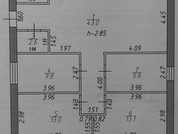 Дом 100 м² на участке 4 сот.